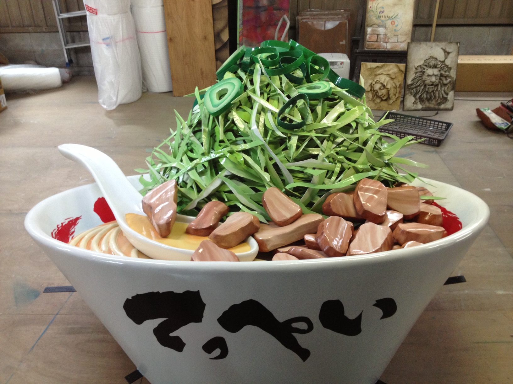 ラーメン屋 立体看板 大阪の造形屋 Atelier Loji アトリエ ロジ